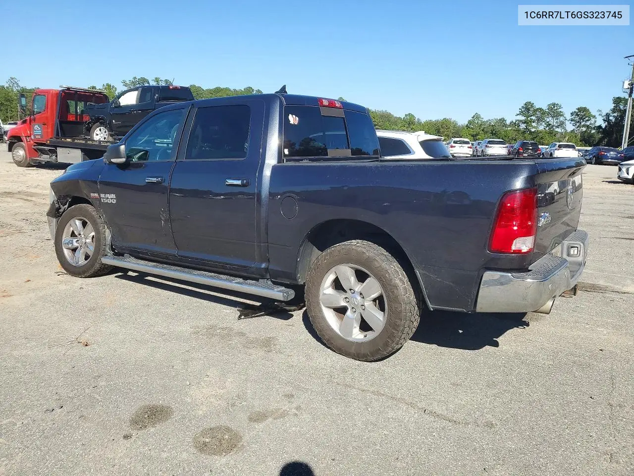 2016 RAM 1500 VIN 1C6RR7LT6GS323745 — фото 2