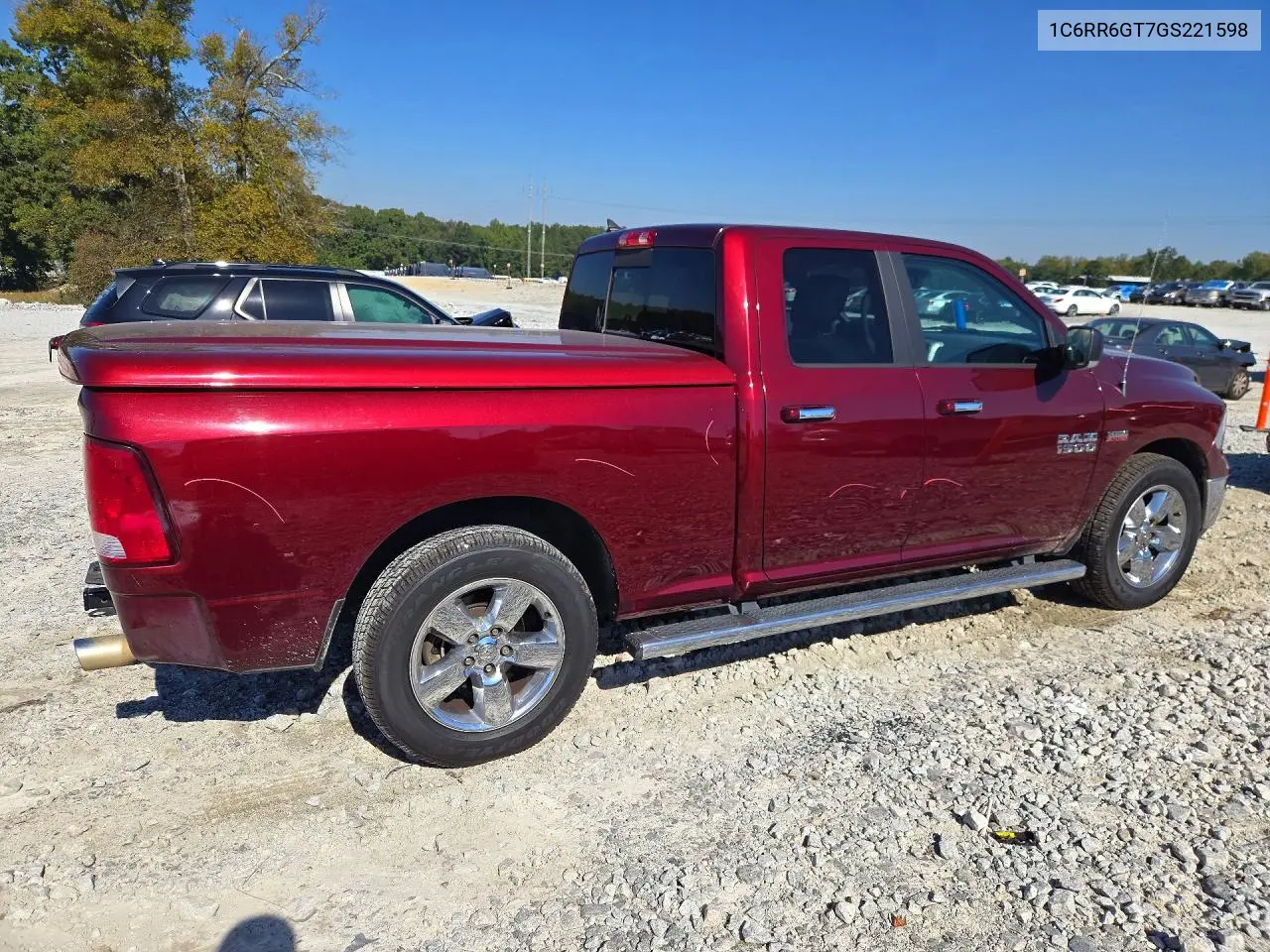 2016 RAM 1500 VIN 1C6RR6GT7GS221598 — фото 3