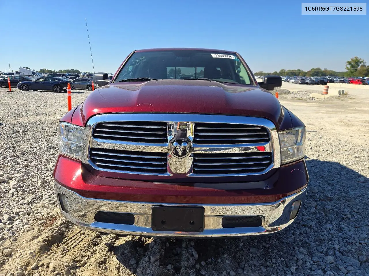 2016 RAM 1500 VIN 1C6RR6GT7GS221598 — фото 5