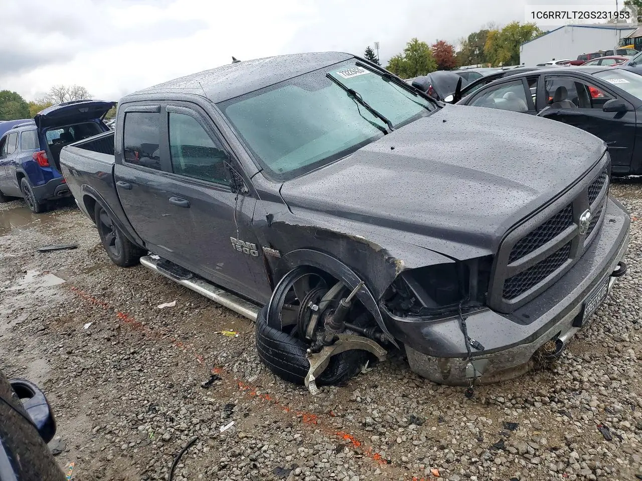 2016 RAM 1500 VIN 1C6RR7LT2GS231953 — фото 4