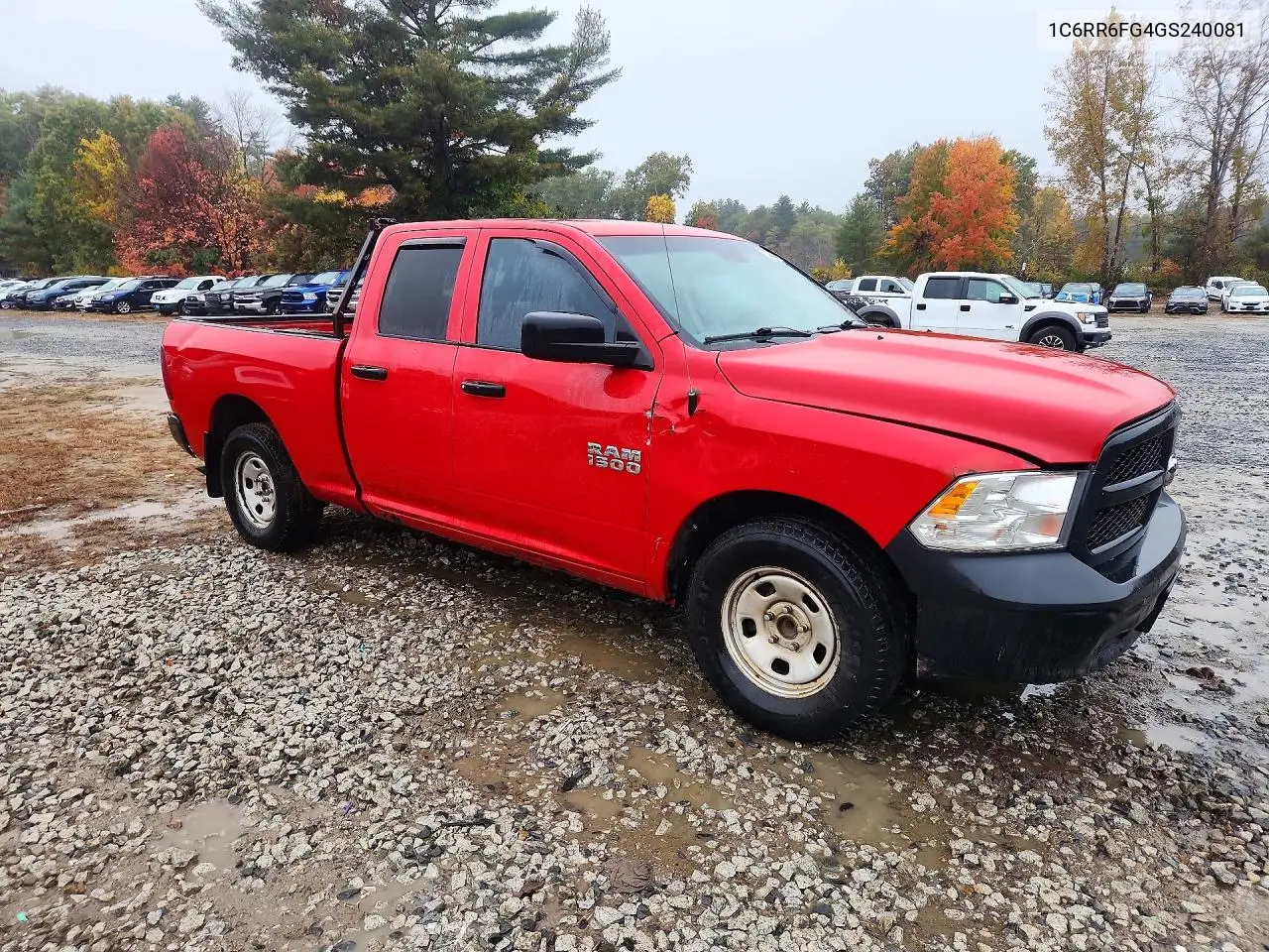2016 RAM 1500 VIN 1C6RR6FG4GS240081 — фото 4
