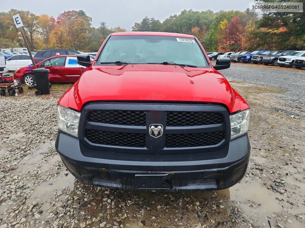 2016 RAM 1500 VIN 1C6RR6FG4GS240081 — фото 5