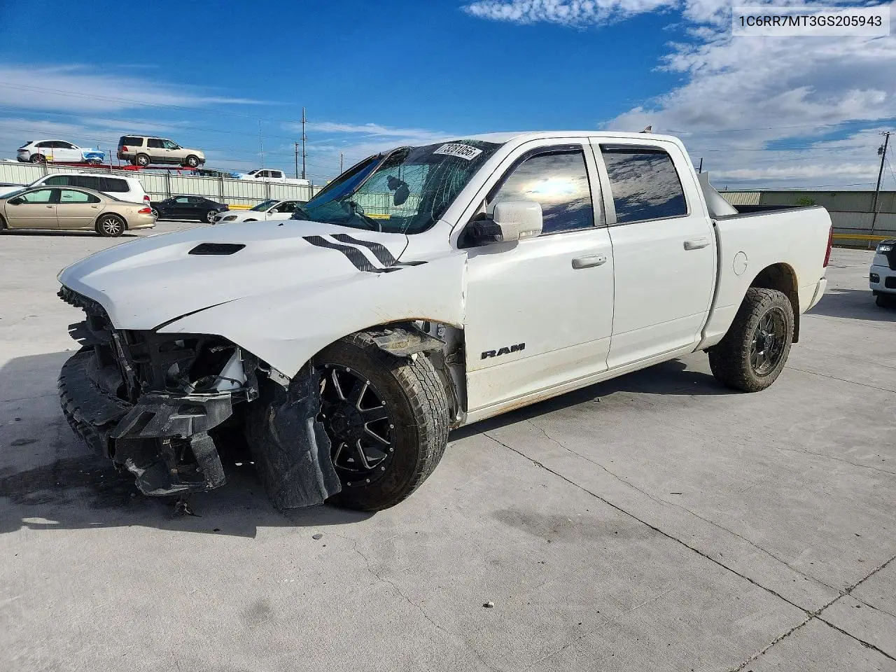 RAM 1500 2016, VIN 1C6RR7MT3GS205943