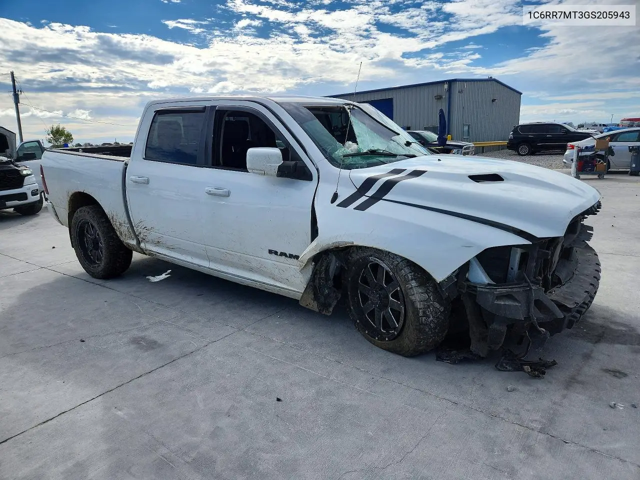 2016 RAM 1500 VIN 1C6RR7MT3GS205943 — фото 4