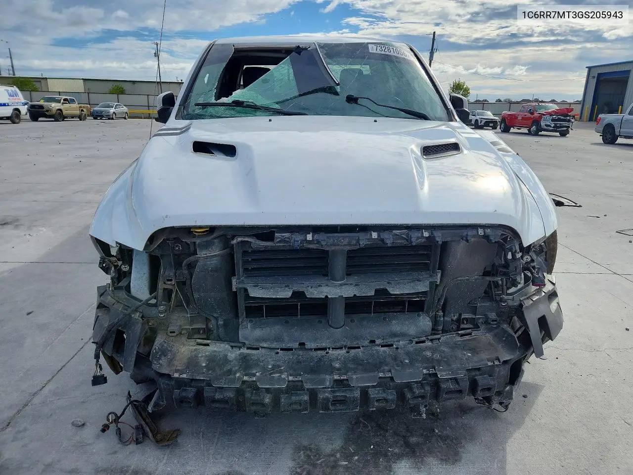 2016 RAM 1500 VIN 1C6RR7MT3GS205943 — фото 5