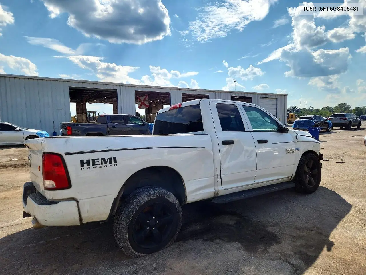 2016 RAM 1500 VIN 1C6RR6FT6GS405481 — фото 3