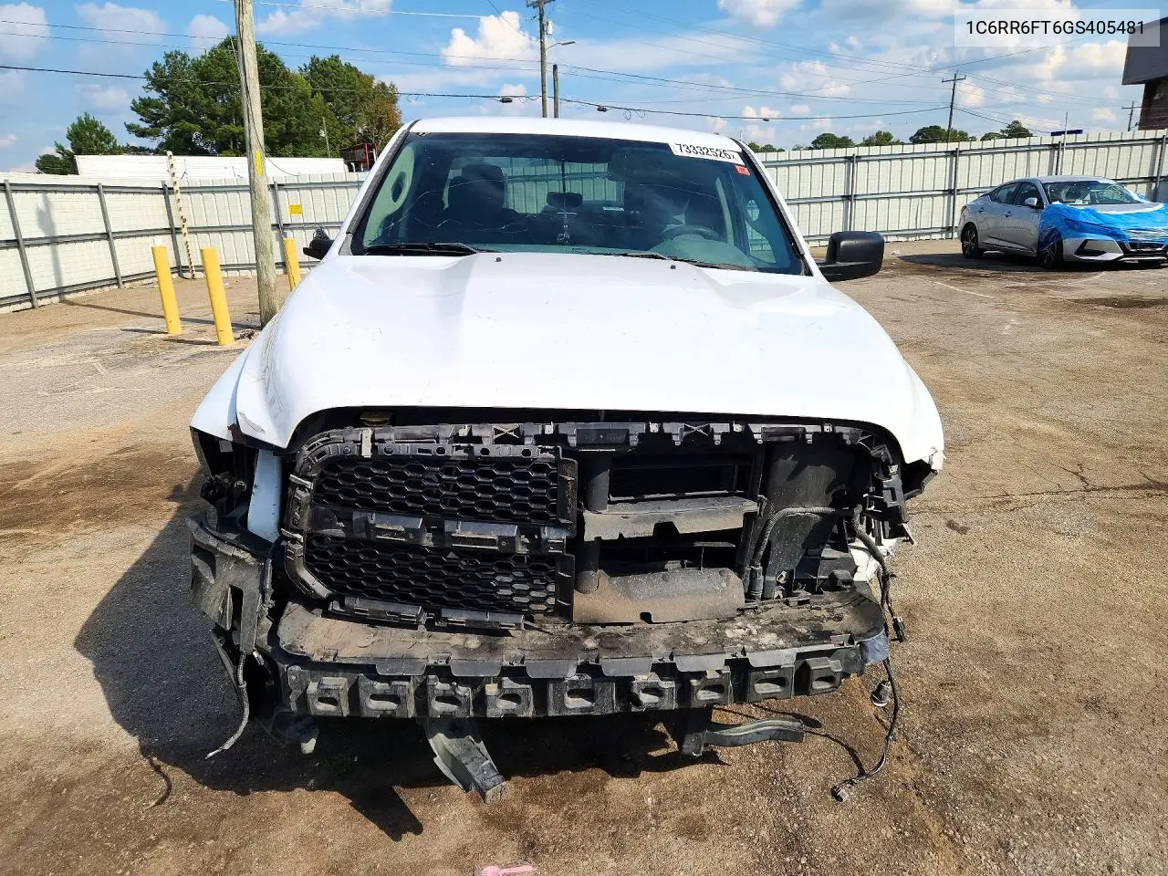 2016 RAM 1500 VIN 1C6RR6FT6GS405481 — фото 5