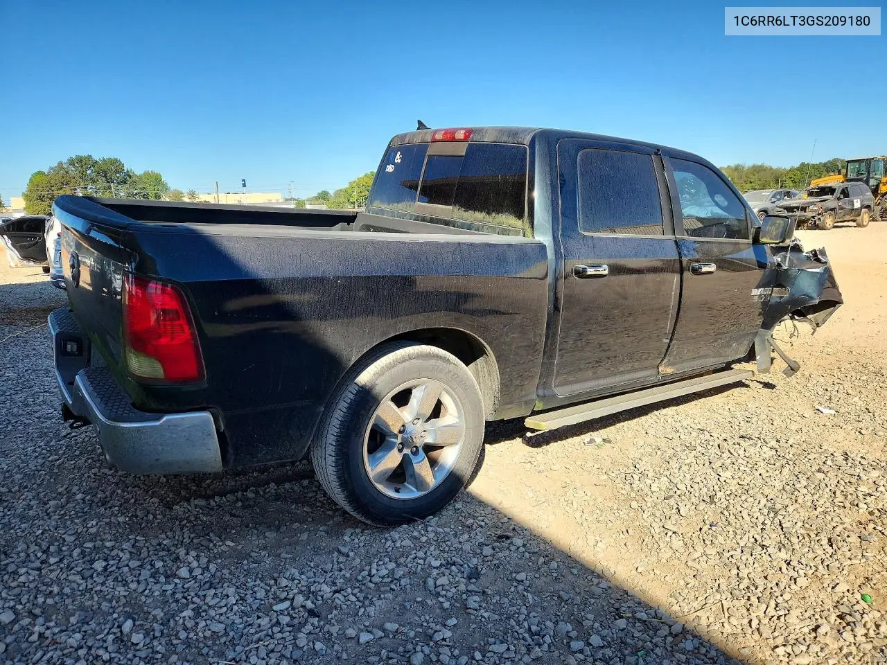 2016 RAM 1500 VIN 1C6RR6LT3GS209180 — фото 3