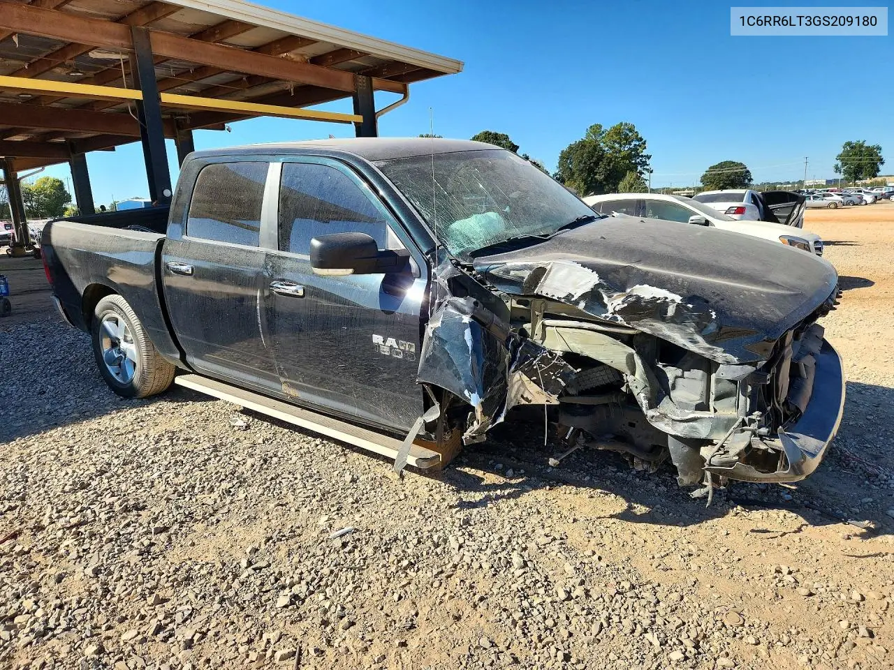 2016 RAM 1500 VIN 1C6RR6LT3GS209180 — фото 4