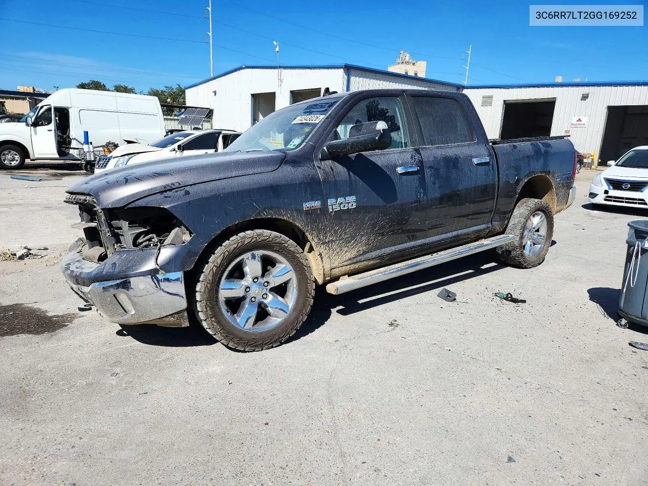 RAM 1500 2016, VIN 3C6RR7LT2GG169252