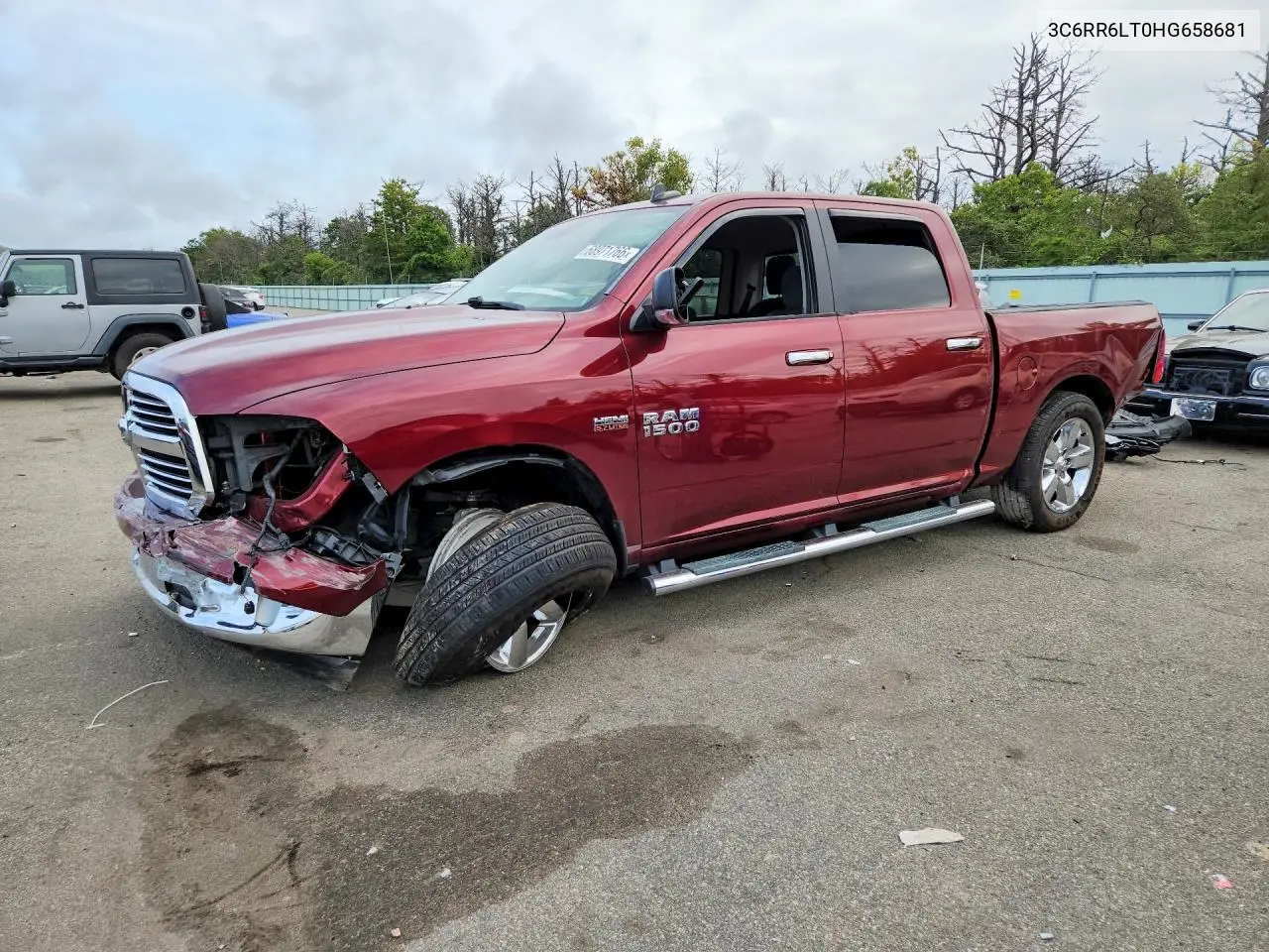 RAM 1500 2017, VIN 3C6RR6LT0HG658681