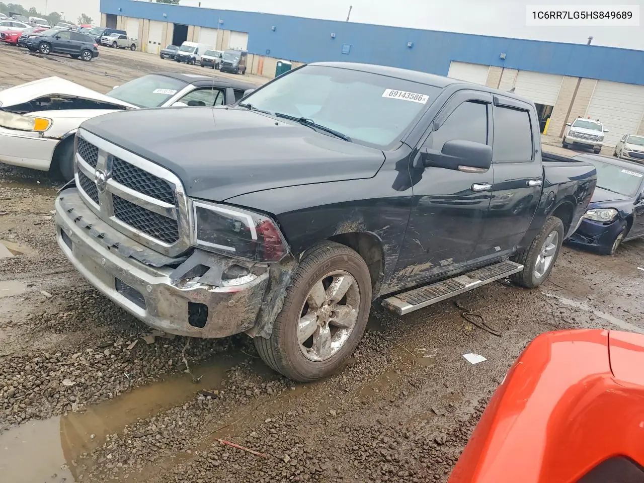 RAM 1500 2017, VIN 1C6RR7LG5HS849689