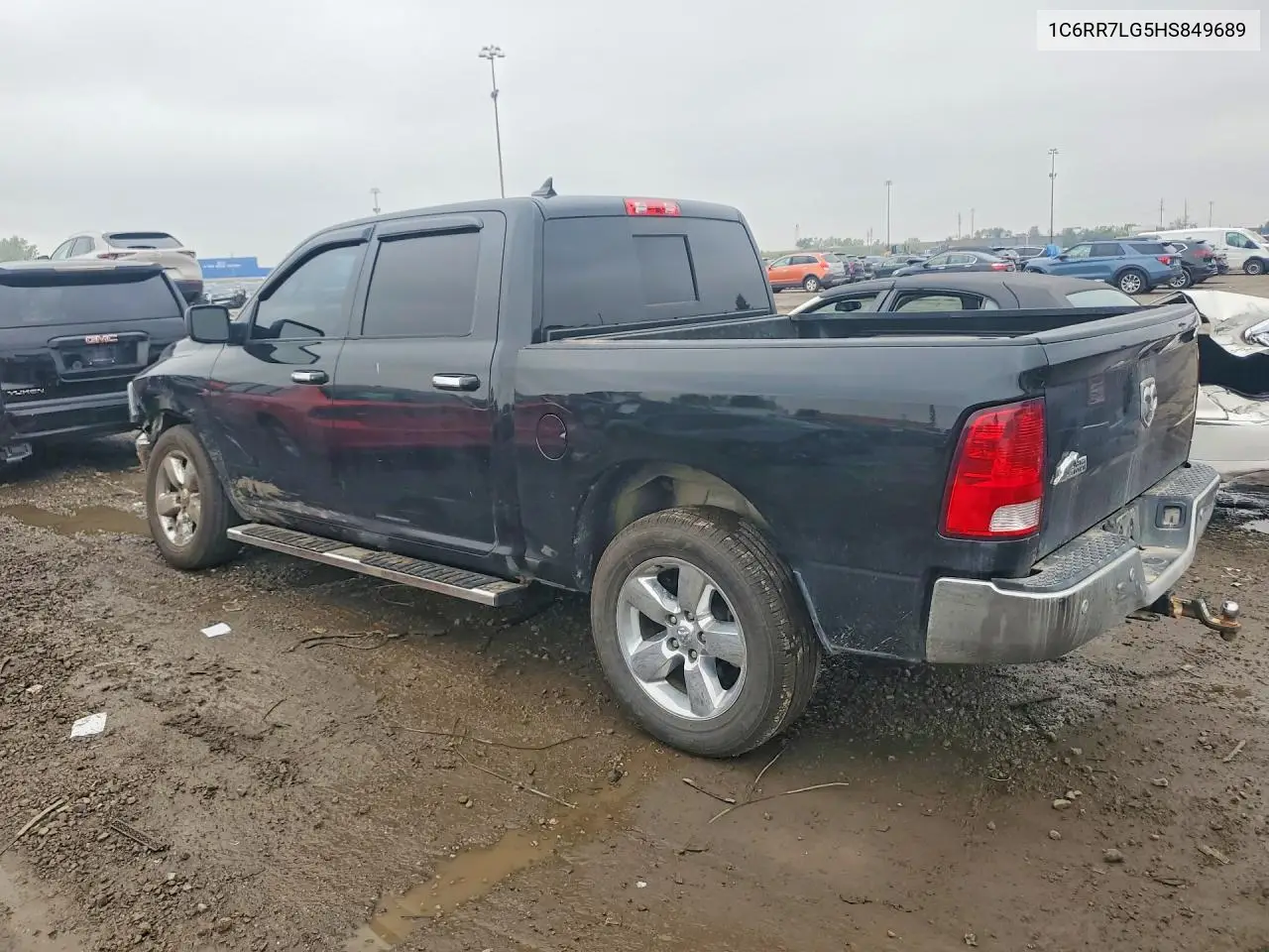 2017 RAM 1500 VIN 1C6RR7LG5HS849689 — фото 2