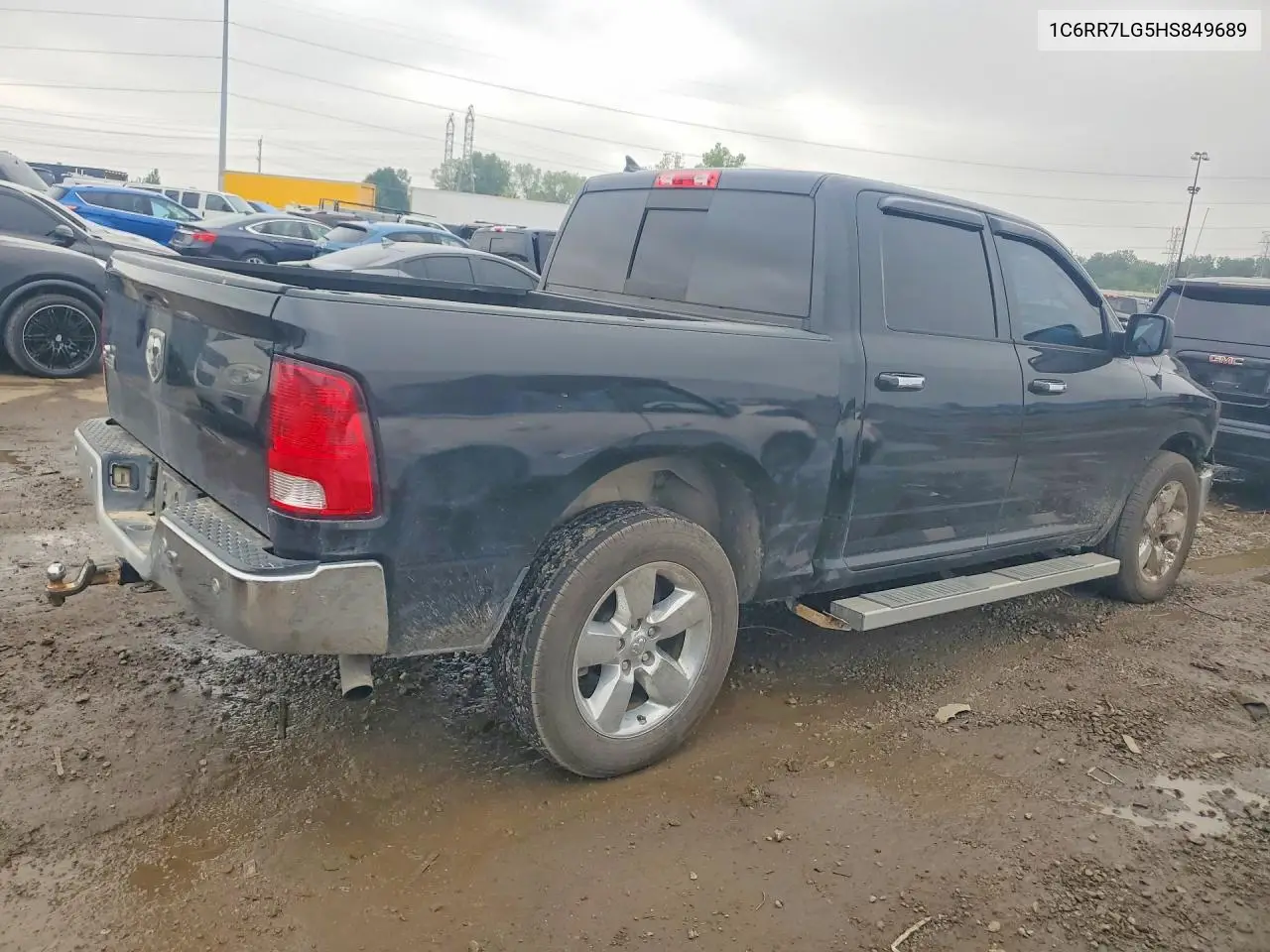 2017 RAM 1500 VIN 1C6RR7LG5HS849689 — фото 3