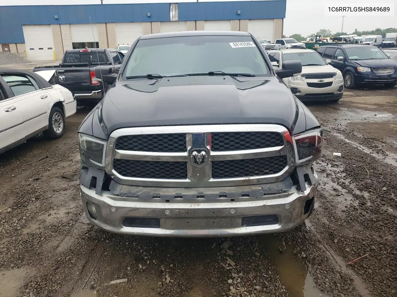 2017 RAM 1500 VIN 1C6RR7LG5HS849689 — фото 5