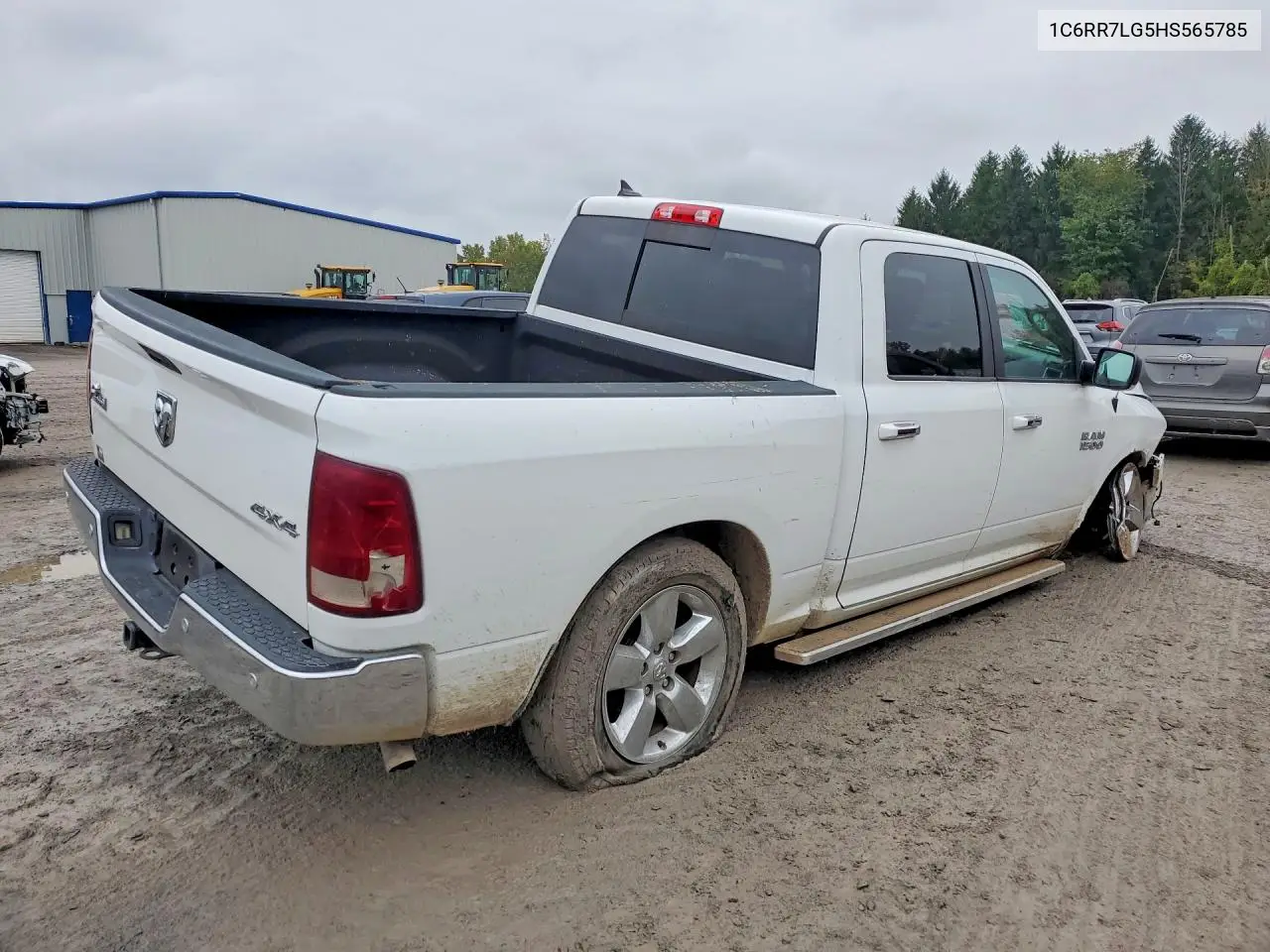 2017 RAM 1500 VIN 1C6RR7LG5HS565785 — фото 3