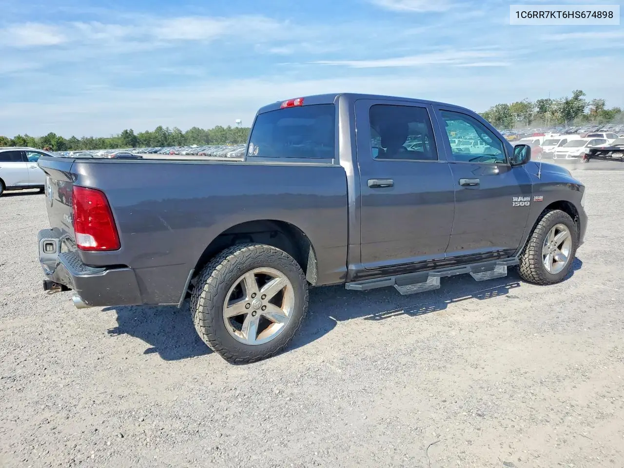 2017 RAM 1500 VIN 1C6RR7KT6HS674898 — фото 3