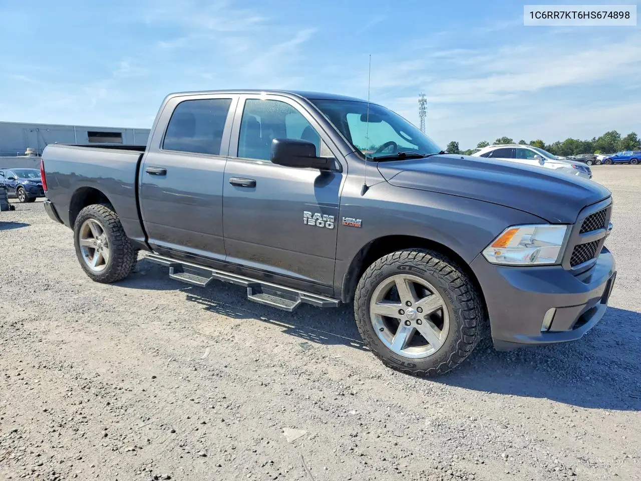 2017 RAM 1500 VIN 1C6RR7KT6HS674898 — фото 4