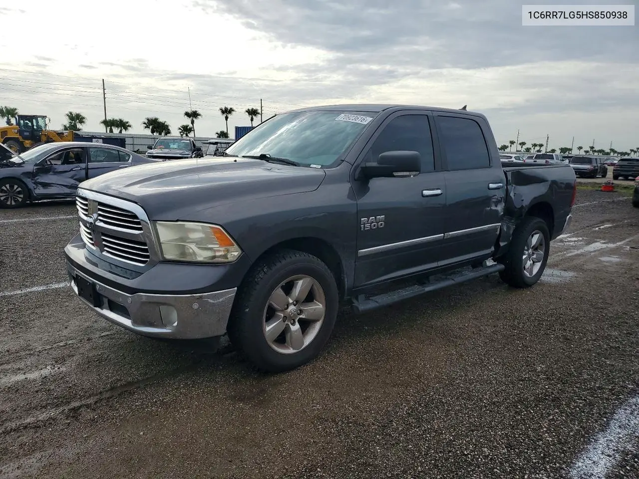 RAM 1500 2017, VIN 1C6RR7LG5HS850938