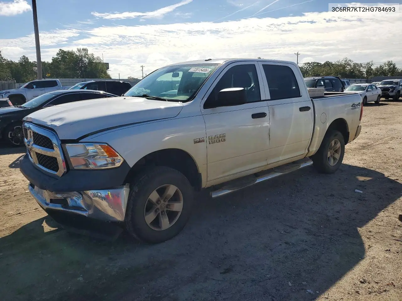 RAM 1500 2017, VIN 3C6RR7KT2HG784693