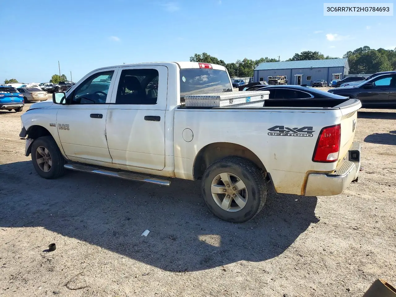 2017 RAM 1500 VIN 3C6RR7KT2HG784693 — фото 2