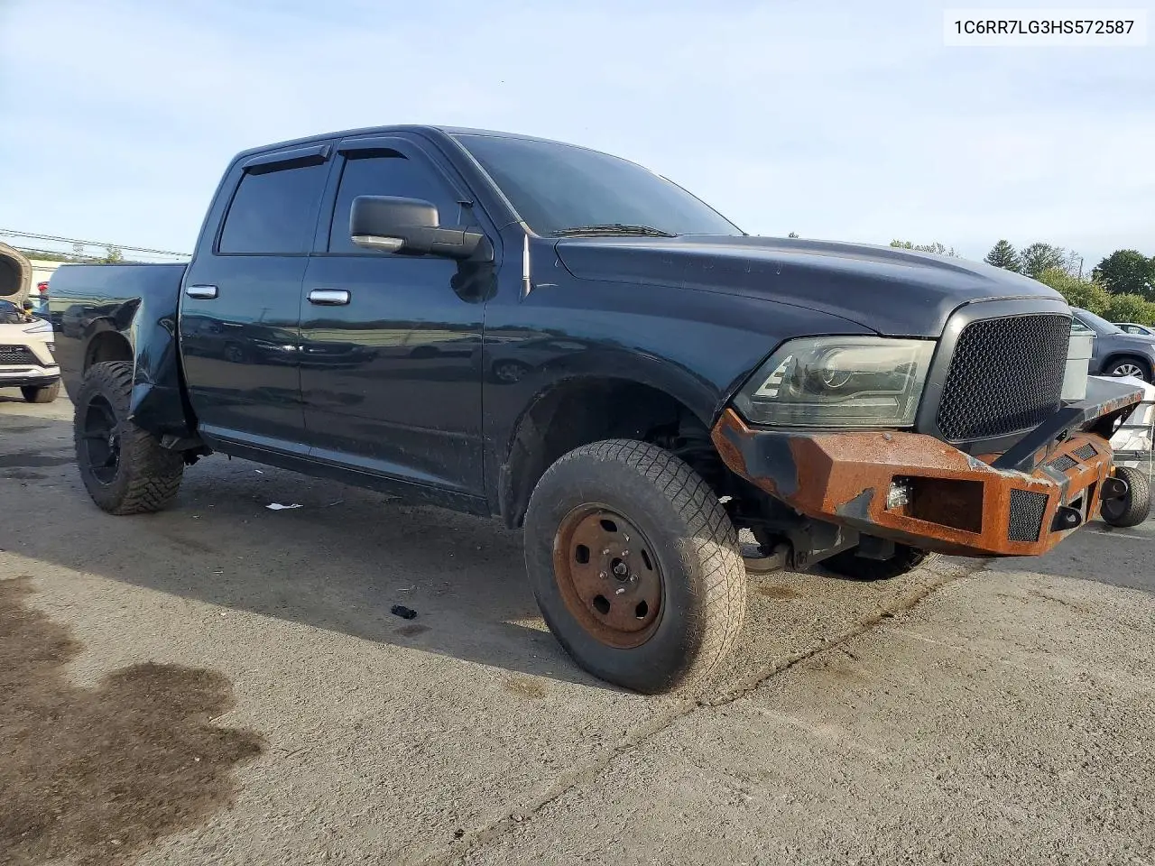 2017 RAM 1500 VIN 1C6RR7LG3HS572587 — фото 4