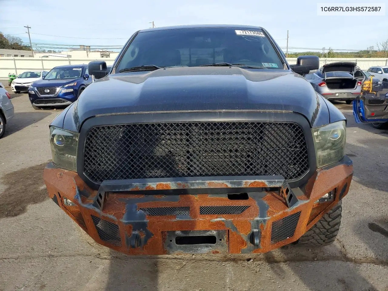 2017 RAM 1500 VIN 1C6RR7LG3HS572587 — фото 5