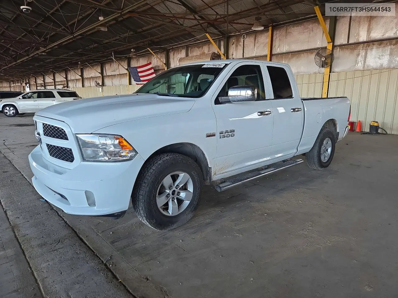 RAM 1500 2017, VIN 1C6RR7FT3HS644543