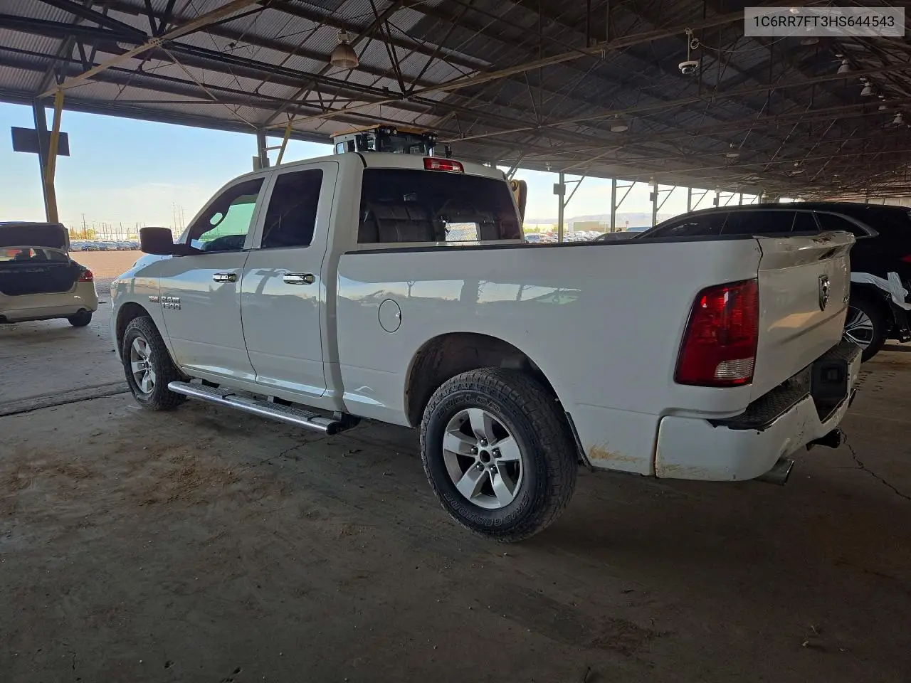 2017 RAM 1500 VIN 1C6RR7FT3HS644543 — фото 2
