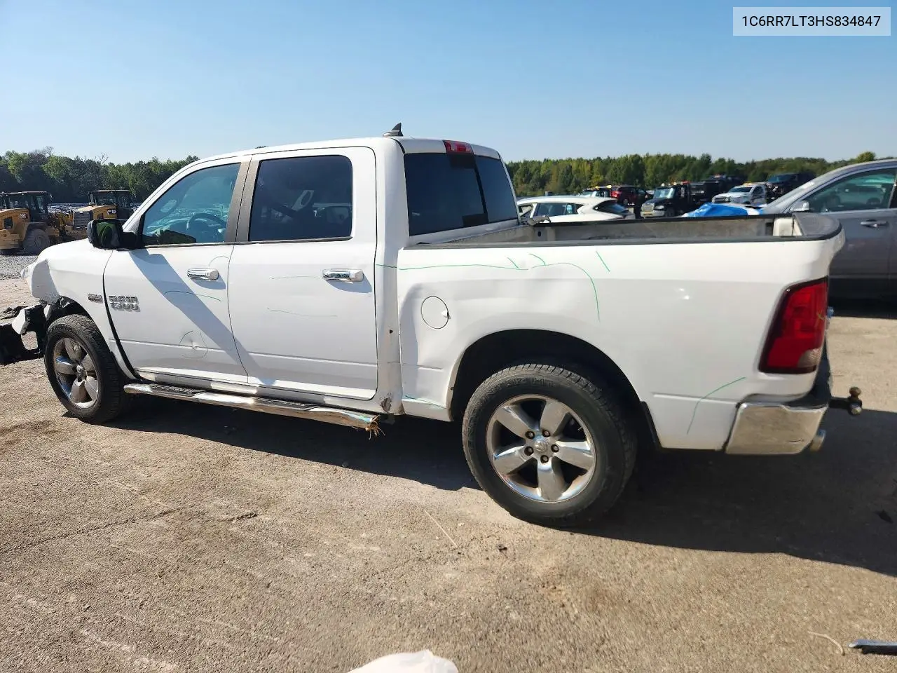 2017 RAM 1500 VIN 1C6RR7LT3HS834847 — фото 2