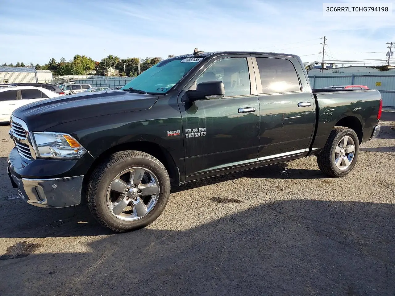 RAM 1500 2017, VIN 3C6RR7LT0HG794198