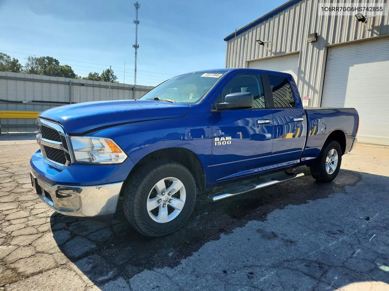 RAM 1500 2017, VIN 1C6RR7GG6HS742855