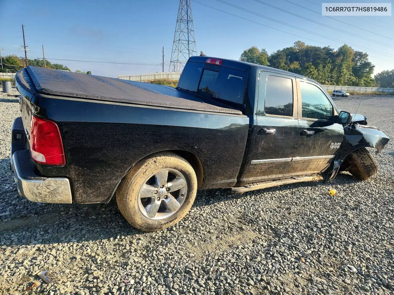 2017 RAM 1500 VIN 1C6RR7GT7HS819486 — фото 3