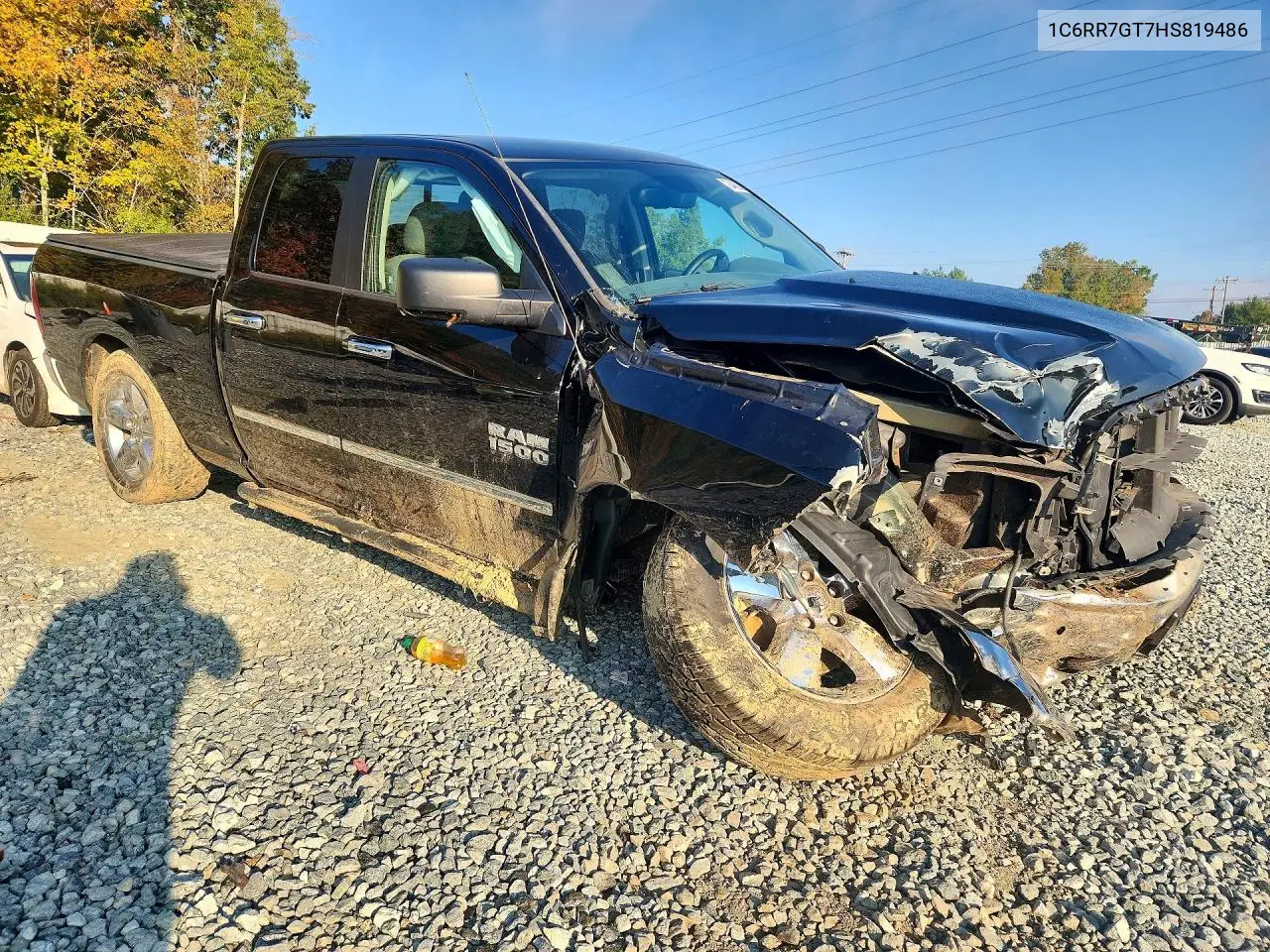 2017 RAM 1500 VIN 1C6RR7GT7HS819486 — фото 4