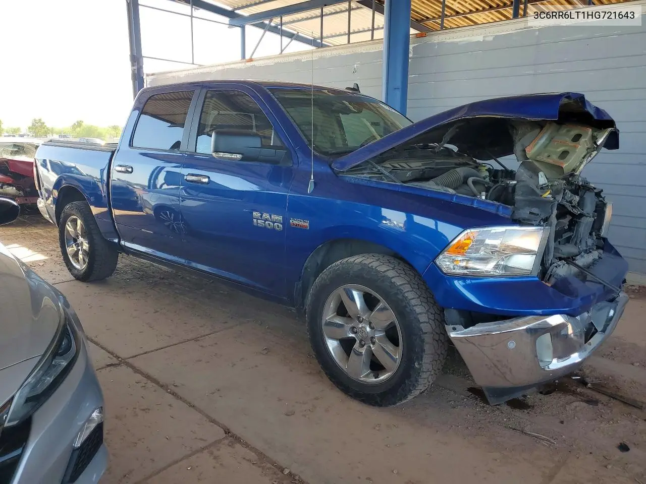 2017 RAM 1500 VIN 3C6RR6LT1HG721643 — фото 4