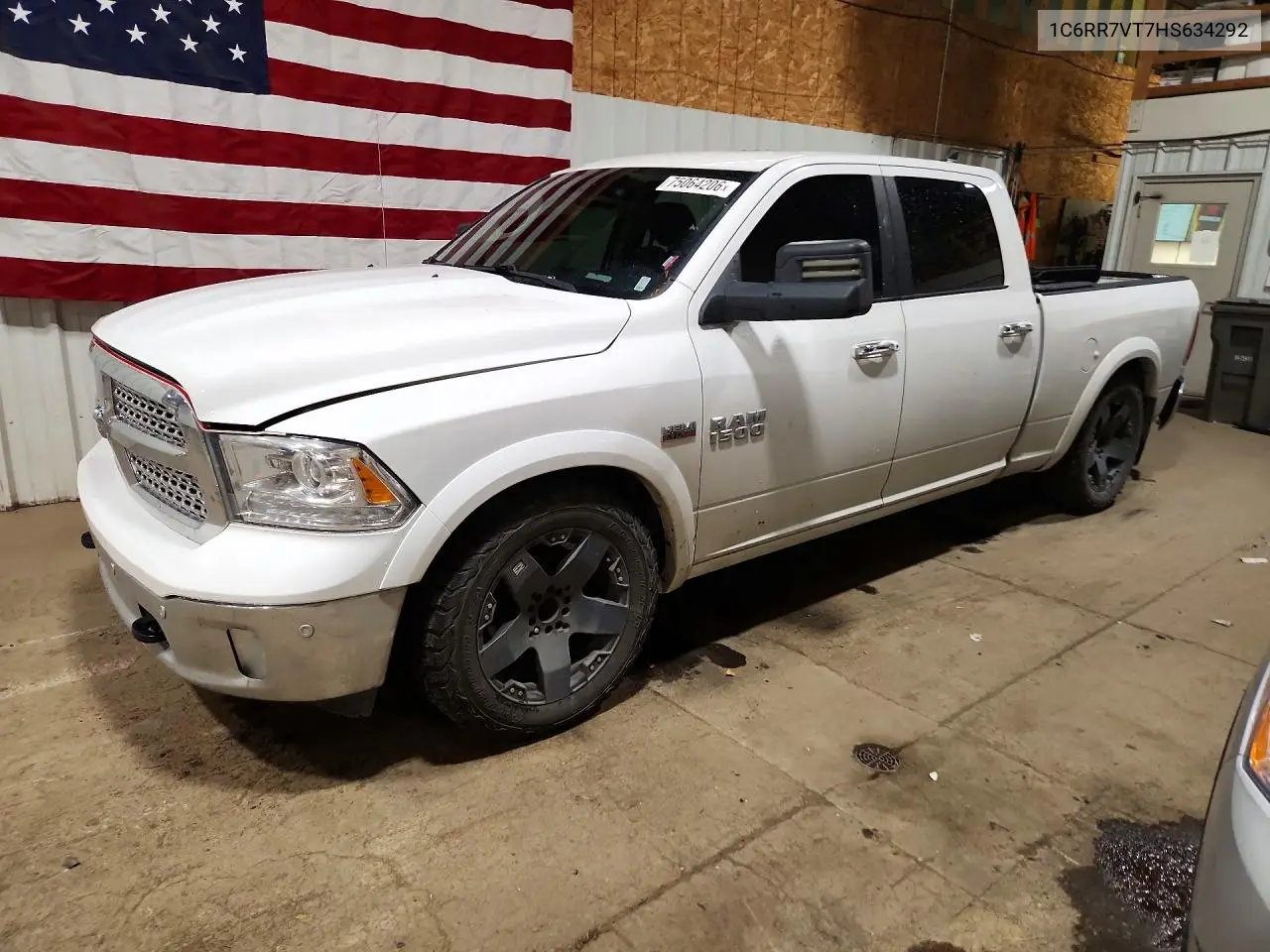 RAM 1500 2017, VIN 1C6RR7VT7HS634292