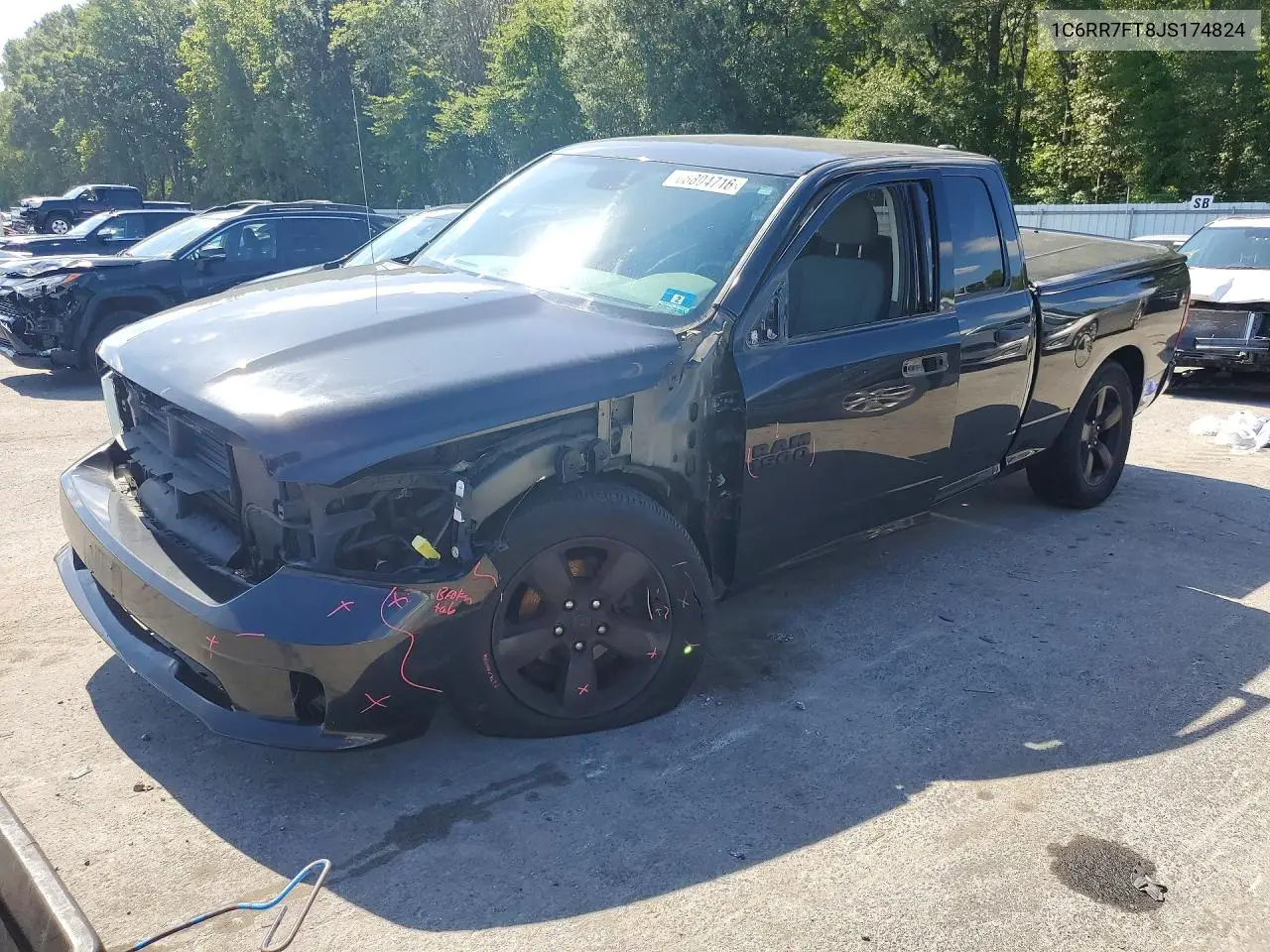 RAM 1500 2018, VIN 1C6RR7FT8JS174824