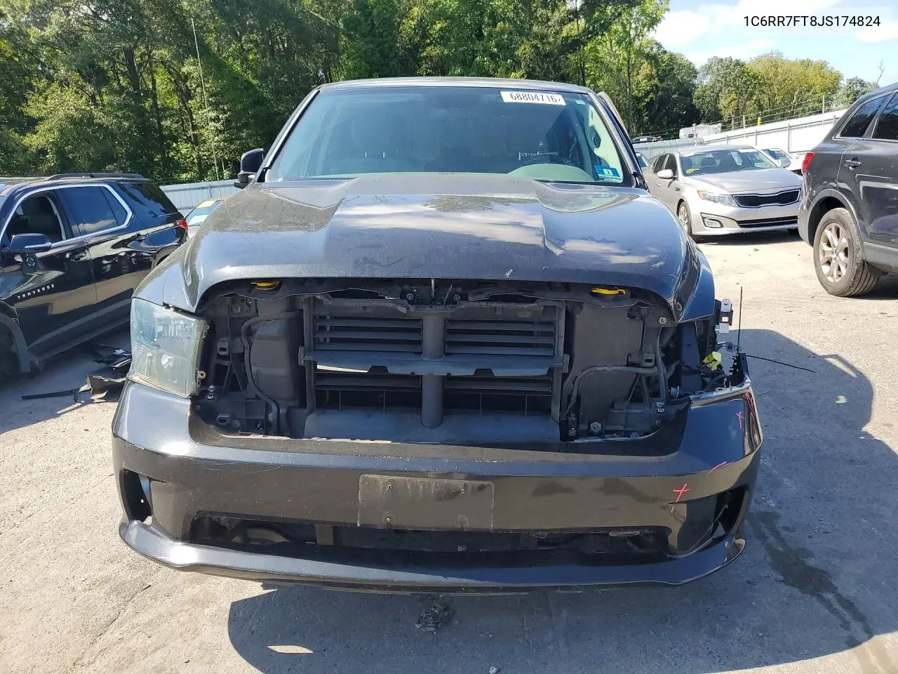 2018 RAM 1500 VIN 1C6RR7FT8JS174824 — фото 5