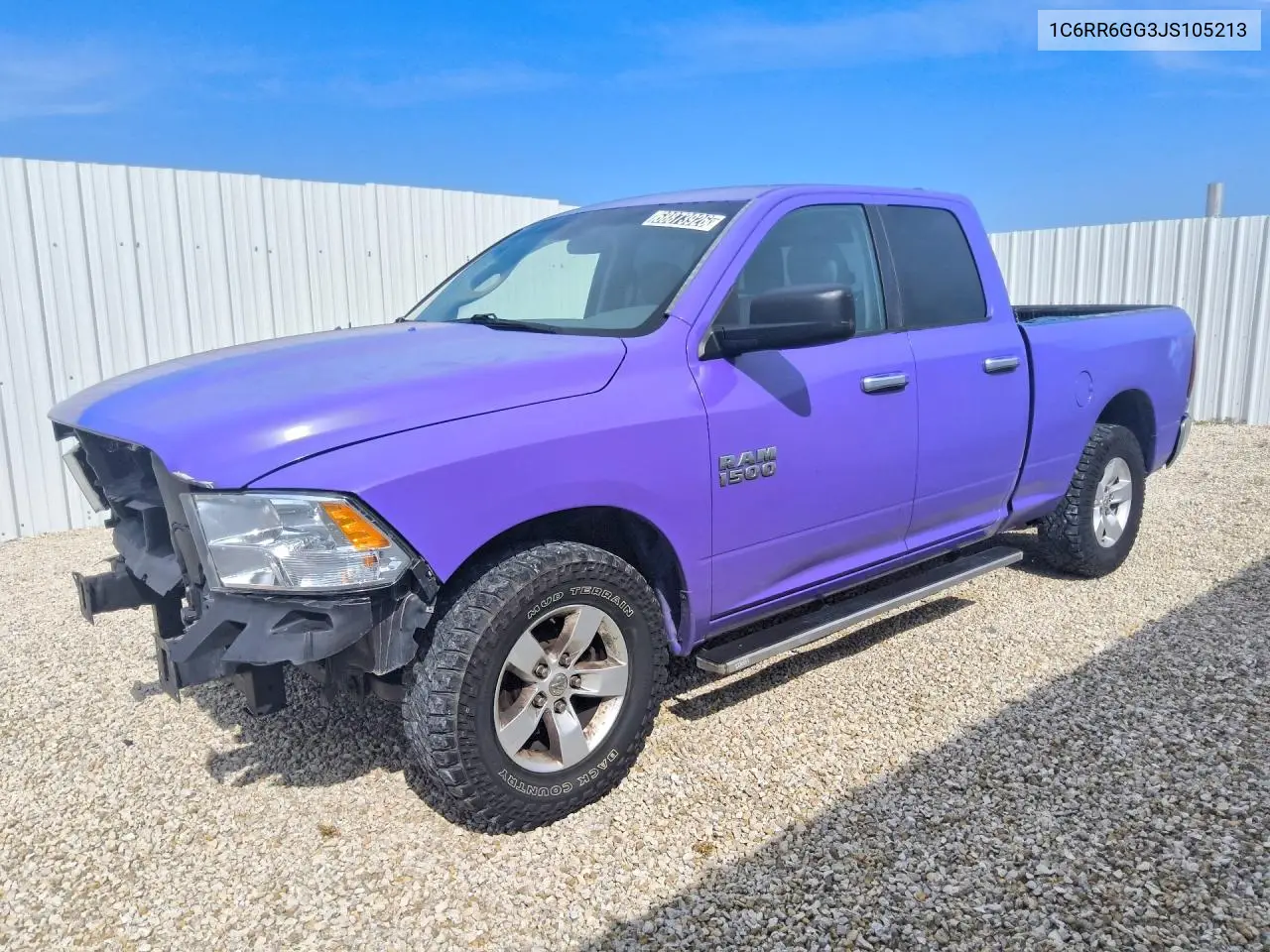 RAM 1500 2018, VIN 1C6RR6GG3JS105213