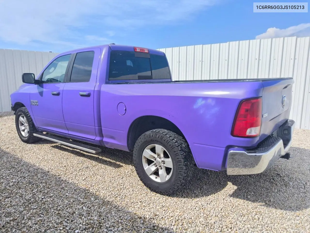 2018 RAM 1500 VIN 1C6RR6GG3JS105213 — фото 2