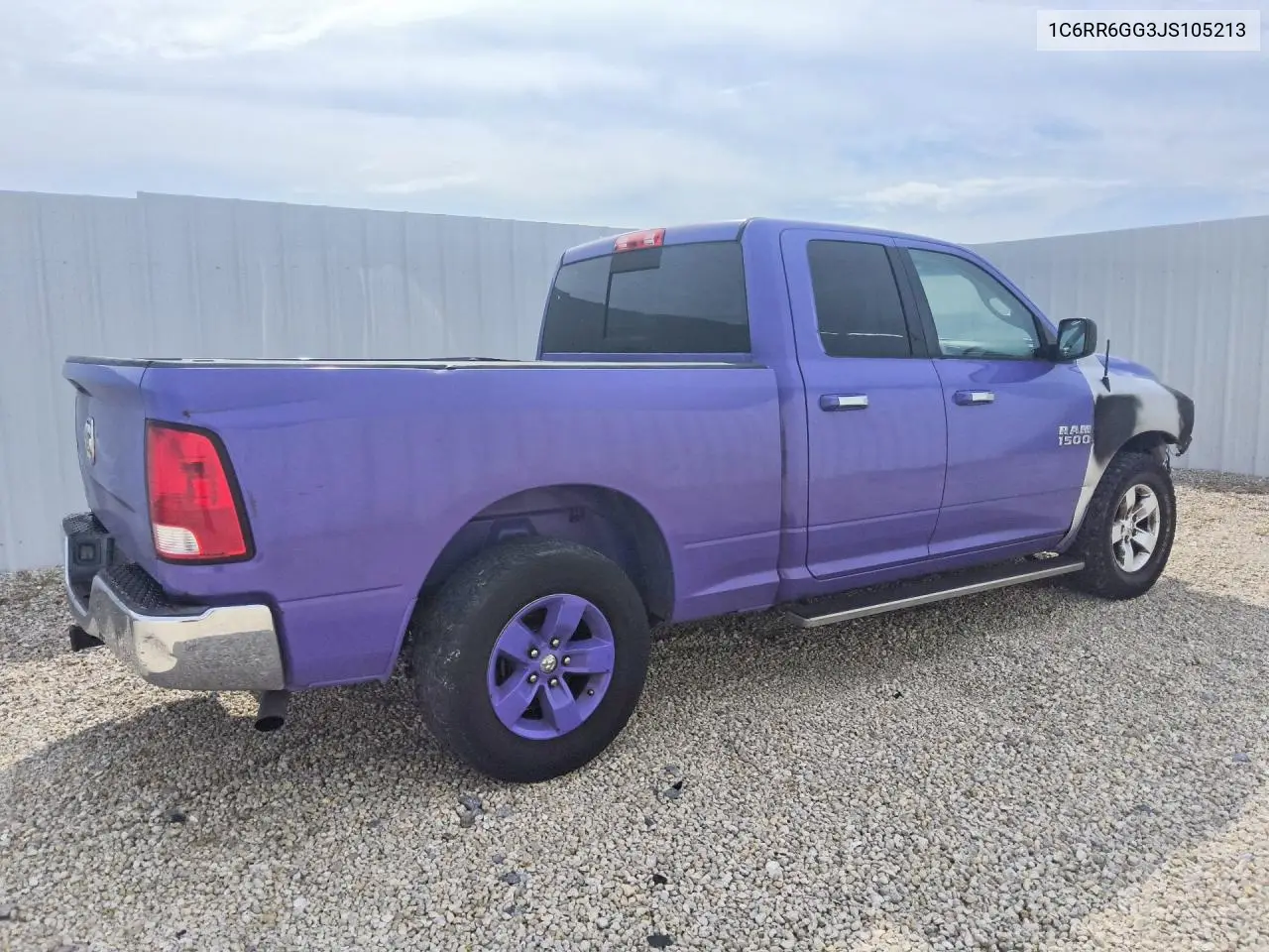 2018 RAM 1500 VIN 1C6RR6GG3JS105213 — фото 3