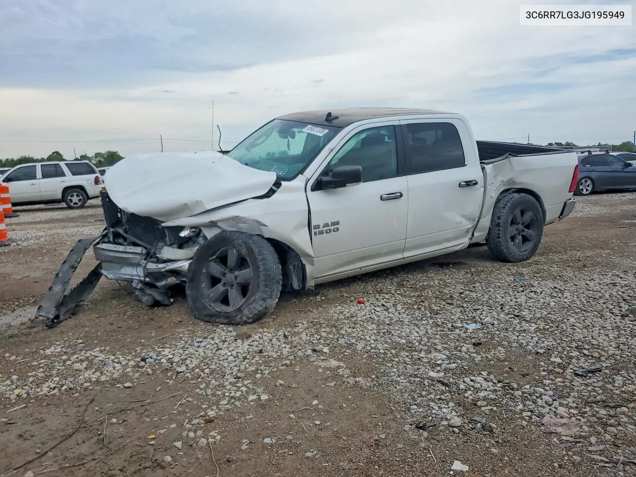 RAM 1500 2018, VIN 3C6RR7LG3JG195949