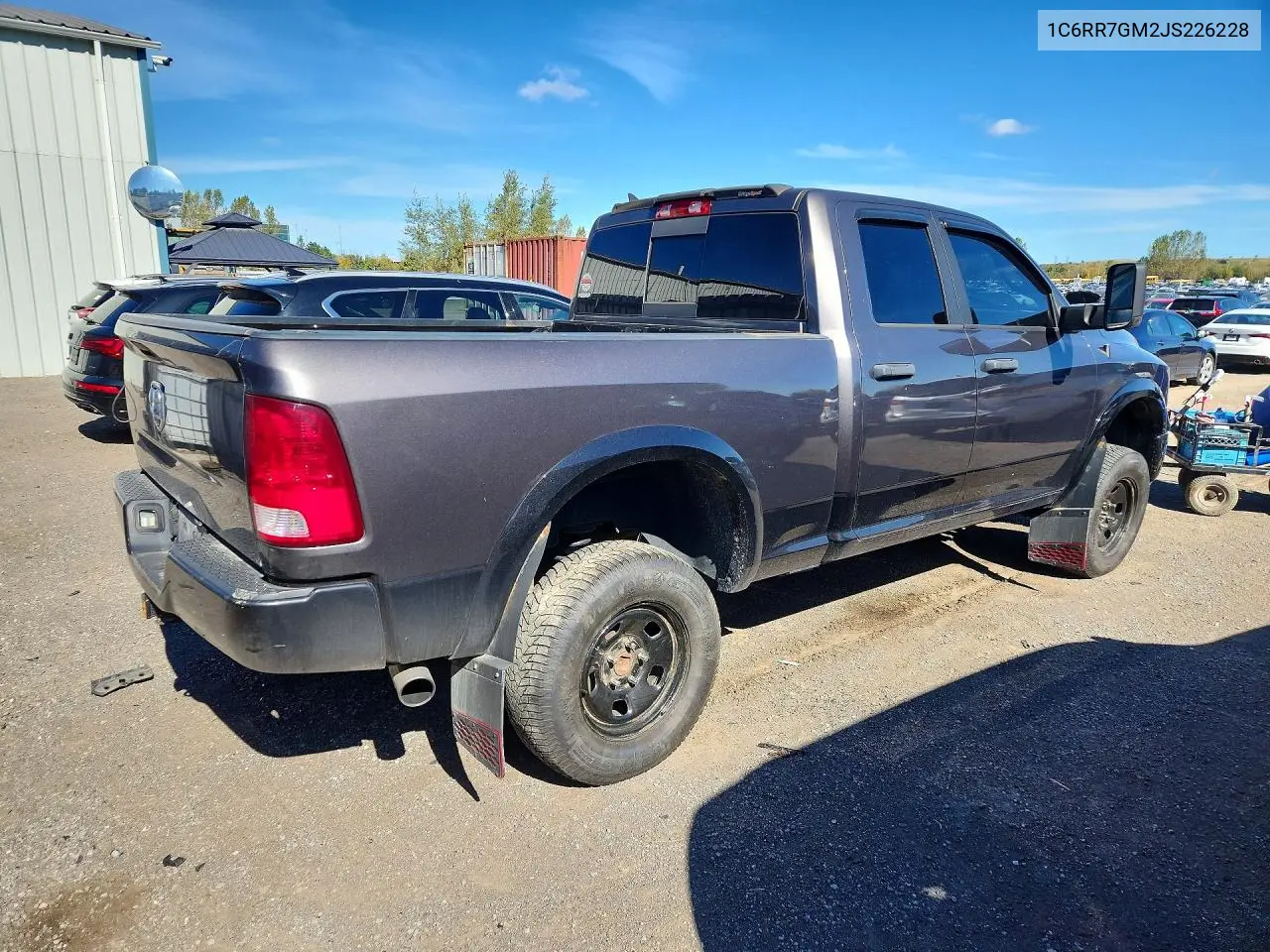 2018 RAM 1500 VIN 1C6RR7GM2JS226228 — фото 3