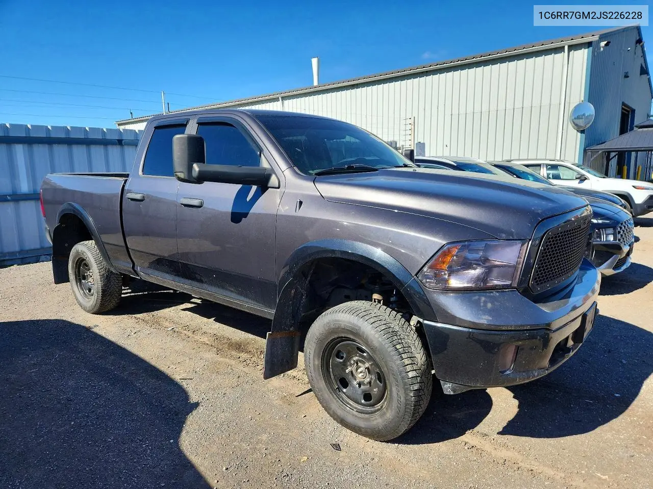 2018 RAM 1500 VIN 1C6RR7GM2JS226228 — фото 4