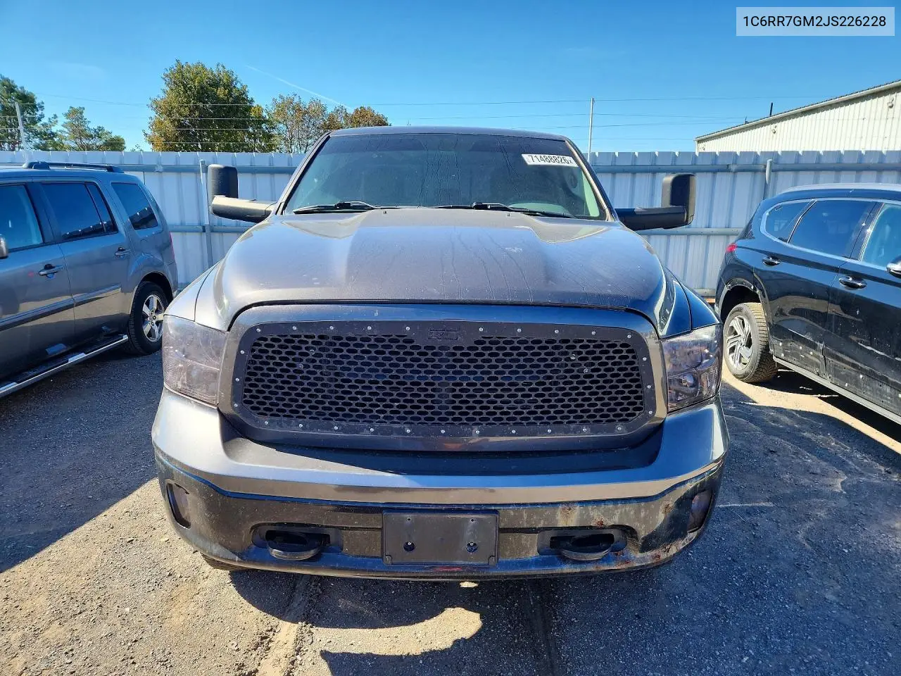 2018 RAM 1500 VIN 1C6RR7GM2JS226228 — фото 5