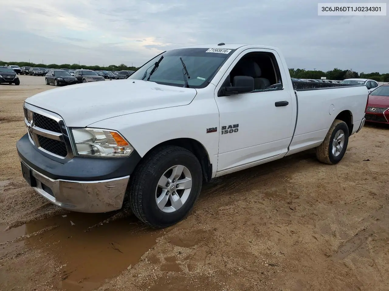 RAM 1500 2018, VIN 3C6JR6DT1JG234301