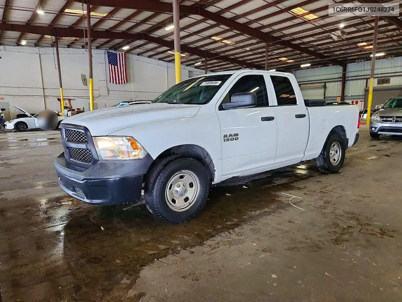 RAM 1500 2018, VIN 1C6RR6FG1JS248274