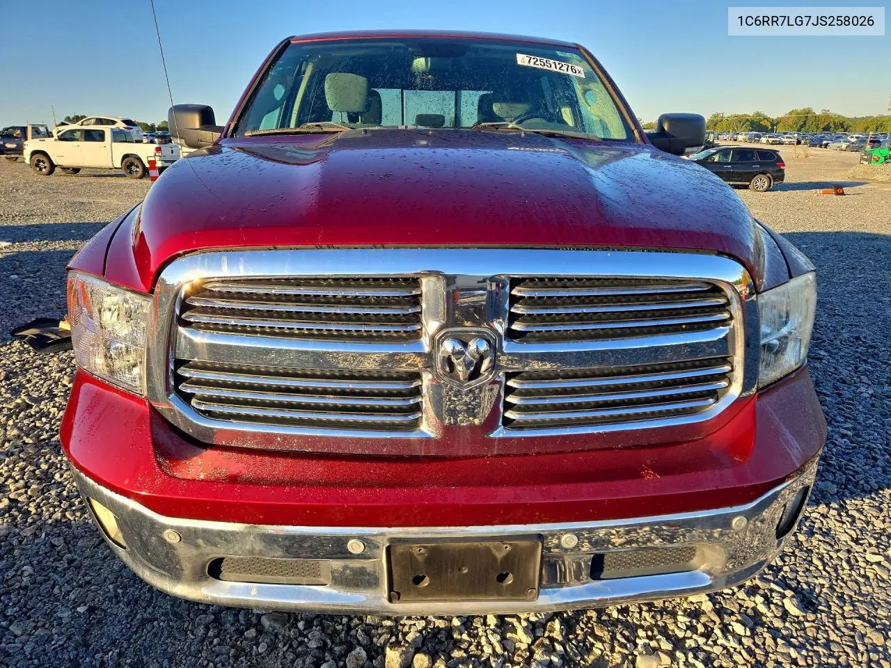 2018 RAM 1500 VIN 1C6RR7LG7JS258026 — фото 5