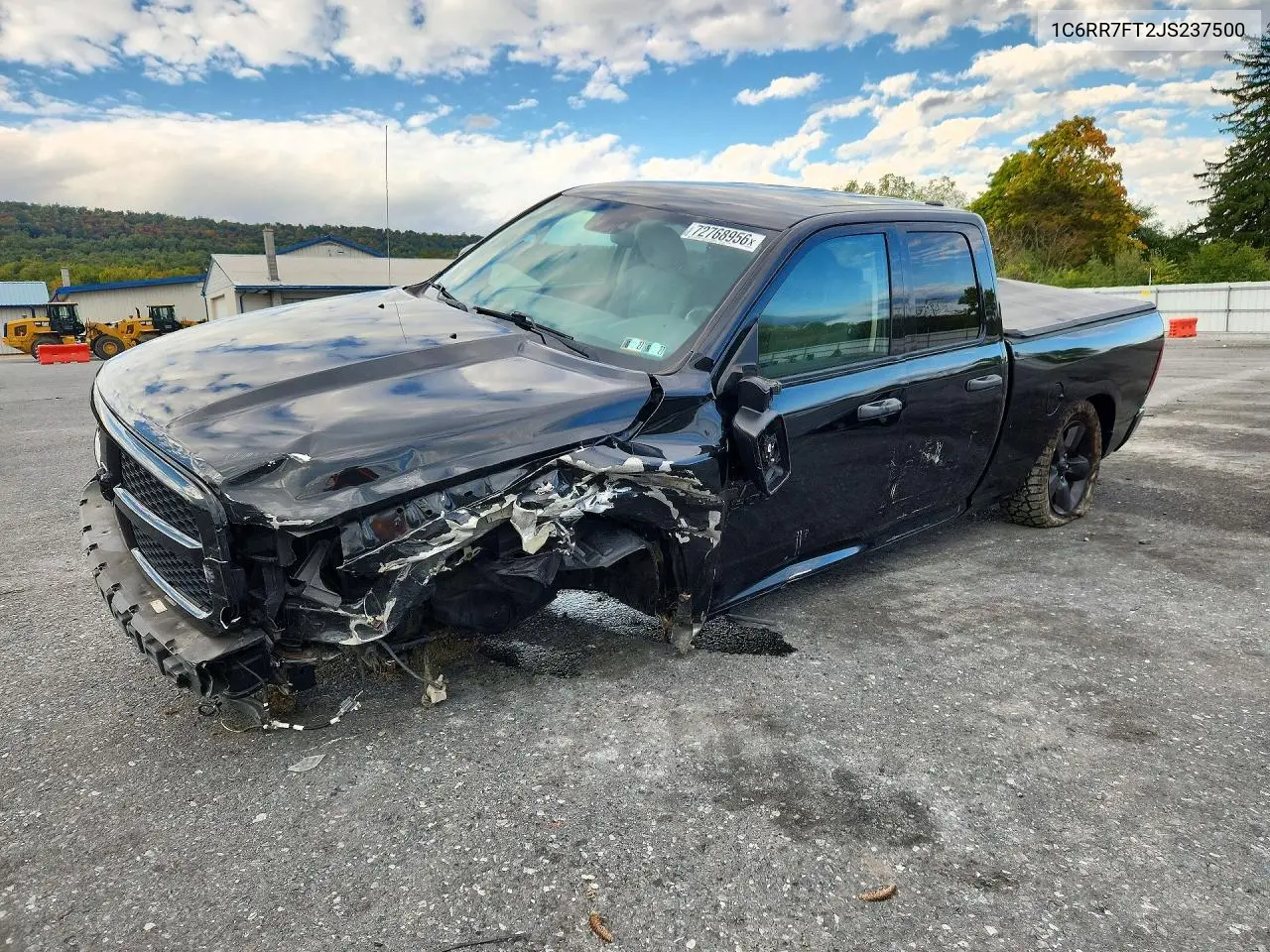 RAM 1500 2018, VIN 1C6RR7FT2JS237500