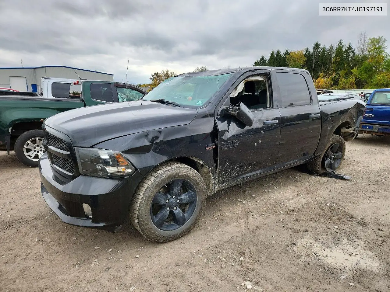 RAM 1500 2018, VIN 3C6RR7KT4JG197191
